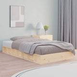 Bed Frame without Mattress 90x200 cm Solid Wood 820691