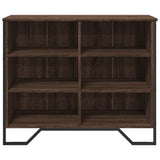 Sideboard Brown Oak 91x35.5x74.5 cm Engineered Wood 848553