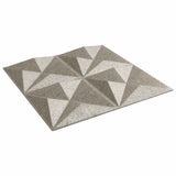 Wall Panels 48 pcs Origami beton 50 x 50 cm XPS Foam 42051579