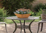 Garden Planter 5 pcs Rusty 35 x 35 x 15 cm Weathering Steel 873809