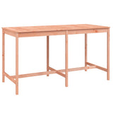 Garden Bar Set Brown Solid Douglas wood Large Footrest 3157822