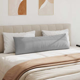 Sofa Pillows 2 pcs Cloud Grey 145 x 40 cm Fabric 42013838