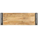 Console Table 90x30x75 cm Rough Mango Wood 321096