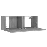4 Piece TV Cabinet Set Grey Sonoma Engineered Wood 3114204