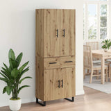 Highboard 2 pcs Artisan Oak 69.5 x 34 x 180 cm 3415965