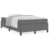 Bed Frame with Mattress Light Grey 120 x 200 cm Fabric 3399115