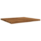 Live Edge Table Top 90 x 80 x 3.5 cm Rectangular Natural 938639