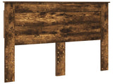 Bed Frame with Drawer Smoked Oak 120 x 190 cm Engineer Wood 3410190