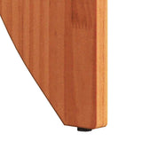 Coffee Table 2 pcs Wax Brown 873546