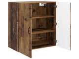 Wall-Mounted Cabinet Old Wood 66 x 34.5 x 90 cm Engineered Wood 898913