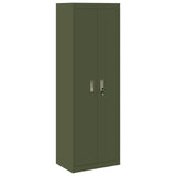 Storage Cabinet Olive Green 60 x 40 x180 cm Steel 3406200