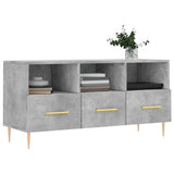 TV Cabinet Concrete Grey 102x36x50 cm Engineered Wood 829024