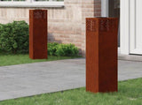 Solar LED Pathway Light 2 pcs Bronze Weathering Steel 879736