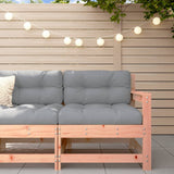 Garden Corner Sofa Solid Wood Douglas 825504