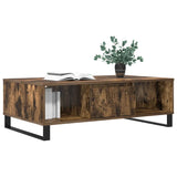 Coffee Table Smoked Oak 104x60x35 cm Engineered Wood 827097