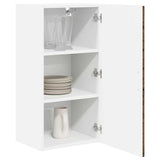 Wall Cabinet PORTO Old Wood 40 x 31 x 80 cm Engineered Wood 885383