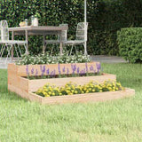 Planter 78x78x27 cm Solid Wood Pine 823906