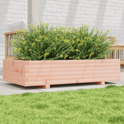ZNTS Garden Planter 110x60x26.5 cm Solid Wood Douglas 847351