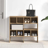Shoe Racks 2 pcs Stackable Artisan Oak 89.5x30x40 cm 858856