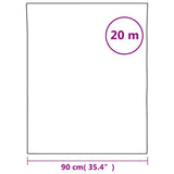 Solar Film Static Reflective Effect Silver 90x2000 cm PVC 155867