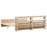 Bed Frame with Headboard without Mattress 180x200 cm Super King 3306027