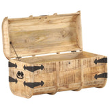 Storage Chest Natural wood Solid Mango Wood Medium Storage Chest 320374
