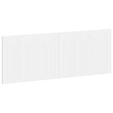 Wall-Mounted Headboard ALKMAAR White Engineered Wood 896295