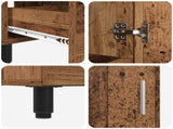 Bathroom Vanity Unit Old Wood 60 x 35 x 60 cm Engineered Wood 889383