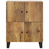 Sideboard with 4 Doors 60x33x75 cm Solid Wood Mango 352920