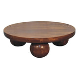 Chestnut Central Ball Table IN3573