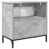 Bathroom Sink Cabinet Concrete Grey 60.5 x 33.5 x 61 cm 883417