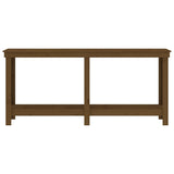 Work Bench Honey Brown 180x50x80 cm Solid Wood Pine 822514