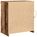 LED Sideboard Brown 60.5 x 37 x 67 cm Engineered Wood 863027