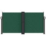 ZNTS Retractable Side Awning Dark Green 120x1000 cm 4004710