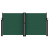 ZNTS Retractable Side Awning Dark Green 120x1000 cm 4004710