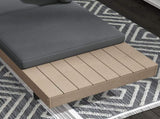 Three-Piece 'L' Garden Sofa Set - Grey T3398P320080