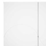 Sideboard White 67 x 34.5 x 75 cm Engineered Wood 8011531