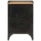 Bathroom Cabinet 40x30x60 cm Iron and Solid Wood Mango 358566