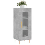 Sideboard Concrete Grey 34.5x34x90 cm Engineered Wood 828784