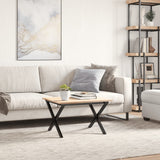 Coffee Table Legs X-Frame 50x40x38 cm Steel 357894