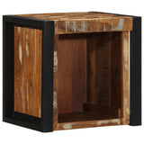 ZNTS Bedside Cabinet Multicolour 40x35x40 cm Solid Wood Reclaimed 4015958