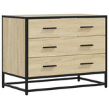 Drawer Cabinet Sonoma Oak 70x41x56 cm Engineered Wood 849075