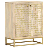 Sideboard with 2 Doors 55x30x70 cm Solid Wood Mango 352039