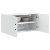 Wall Cabinet LUCCA High Gloss White 80 x 31 x 40 cm 884938