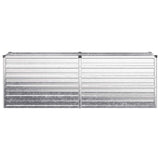 Raised Garden Bed Silver 160 x 40 x 55 cm galvanized 8006247