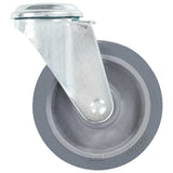 12 pcs Bolt Hole Swivel Casters 100 mm 277892
