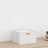Jewellery Box 3-Layer White 23x20.5x14 cm 4103557
