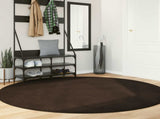 Medium Pile Soft and Washable Rug HUARTE Brown 200 CM 42022480