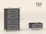 Wood Storage Chest of Drawers 93392775