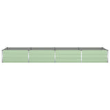 Planter Pastel Green 385 x 100 x 45 cm Galvanised Steel 42018275